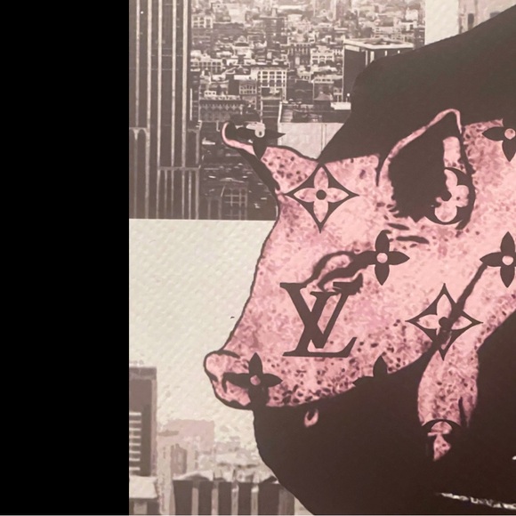 Death NYC 2022 “Supreme Pig”, Signed Original w COA: Ltd Ed #34/100 - Picture 7 of 11